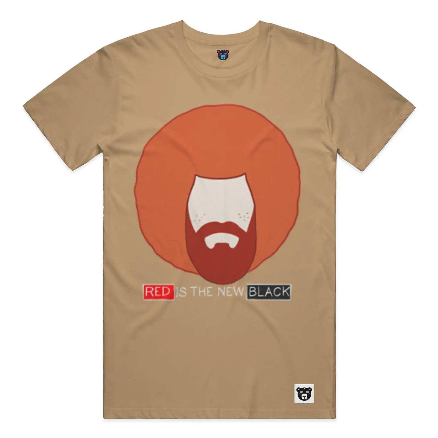 Red is the new black Pride tee