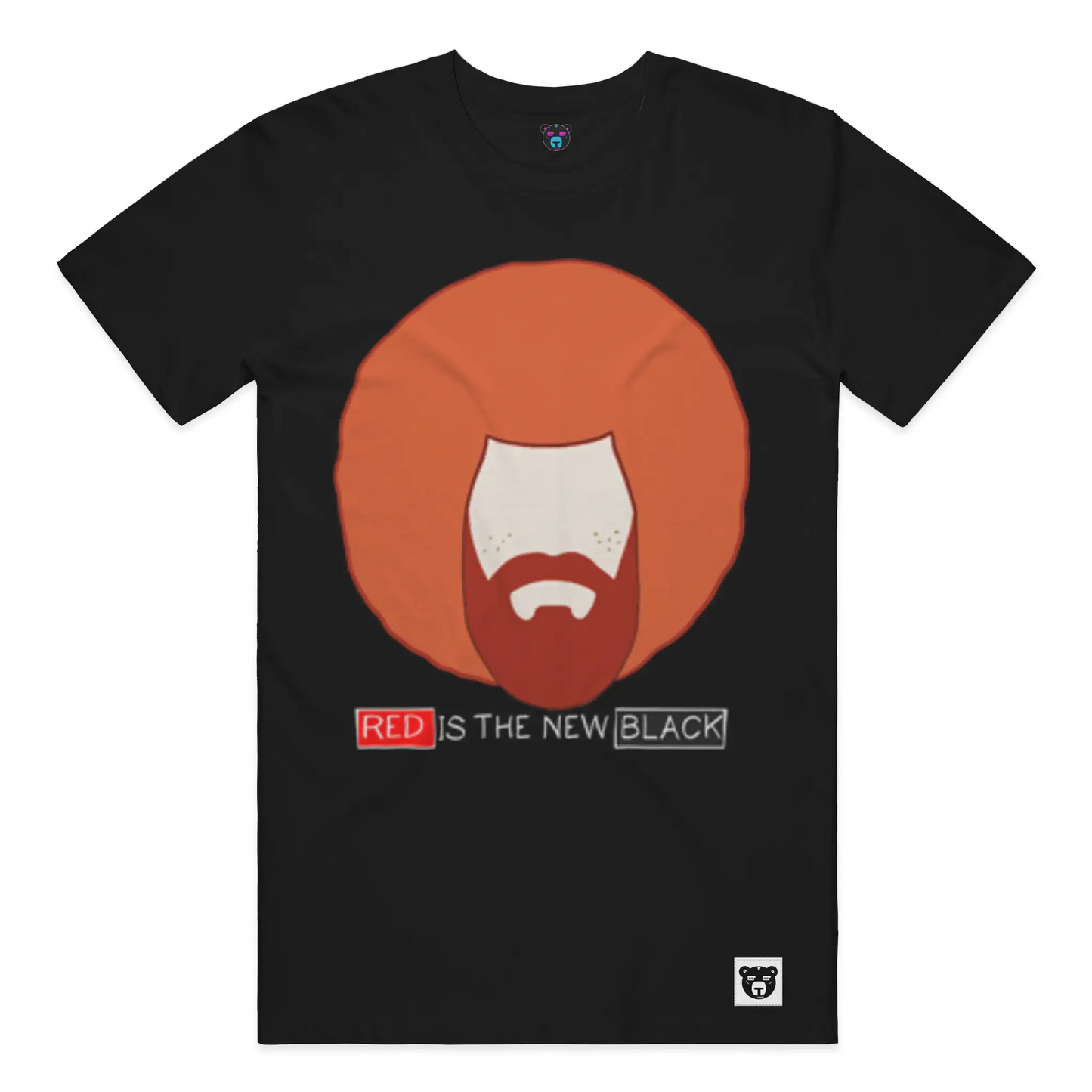 Red is the new black Pride tee