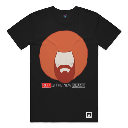 Red is the new black Pride tee