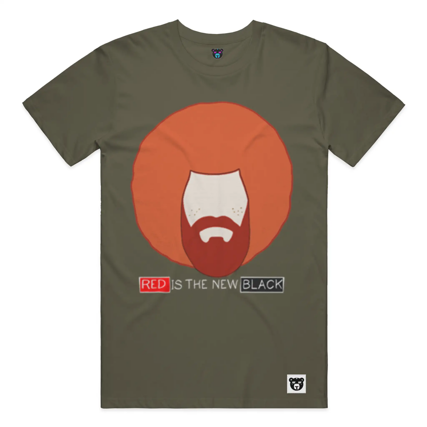Red is the new black Pride tee
